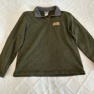 Green Quarter Zip